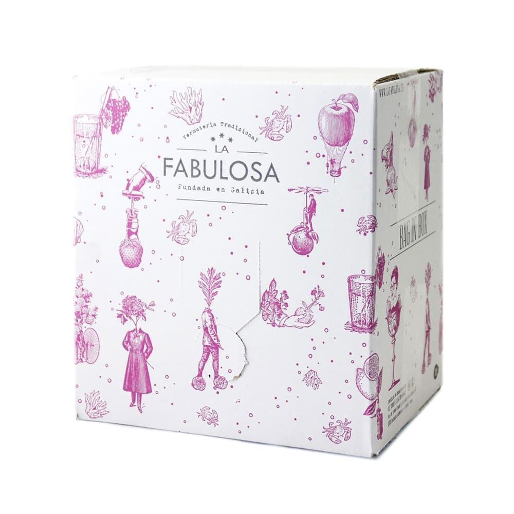 La Fabulosa Vermut Rojo Recambio BagInBox 5L - Imagen 1